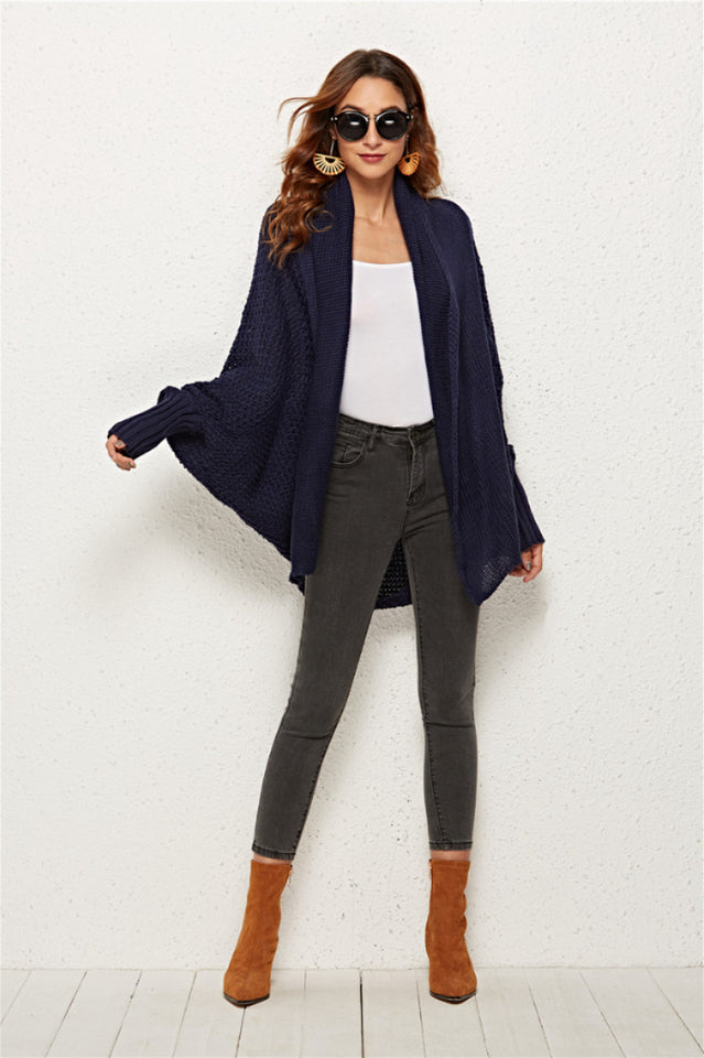 Open Front Batwing Sleeve Cardigan | Dress In Beauty