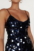 Giselle Disc Sequin Mini Dress | Dress In Beauty