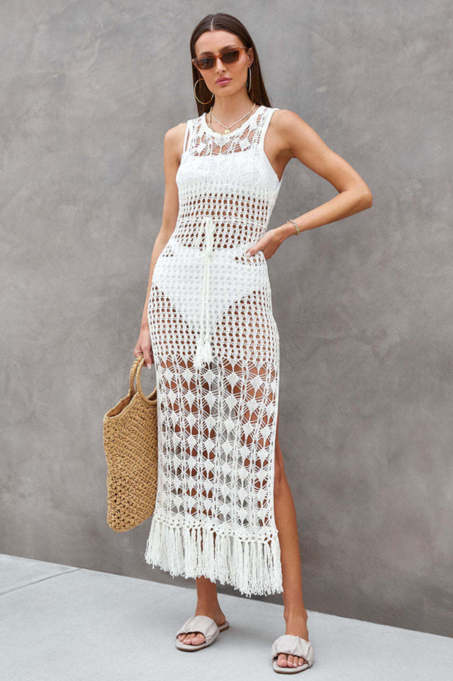 Nicole Knit Long Cover Up | Dress In Beauty