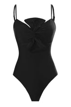 Women's Bow One-Piece Swimsuit and Skirt Set - View 13 | WEUXS