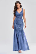 Embroidered Sequins Mermaid Prom Dress | Dress In Beauty