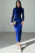 Joanna Velvet Midi Dress | Dress In Beauty