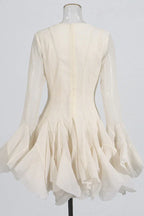 Asymmetric Hem Mini Dress - View 11 | WEUXS