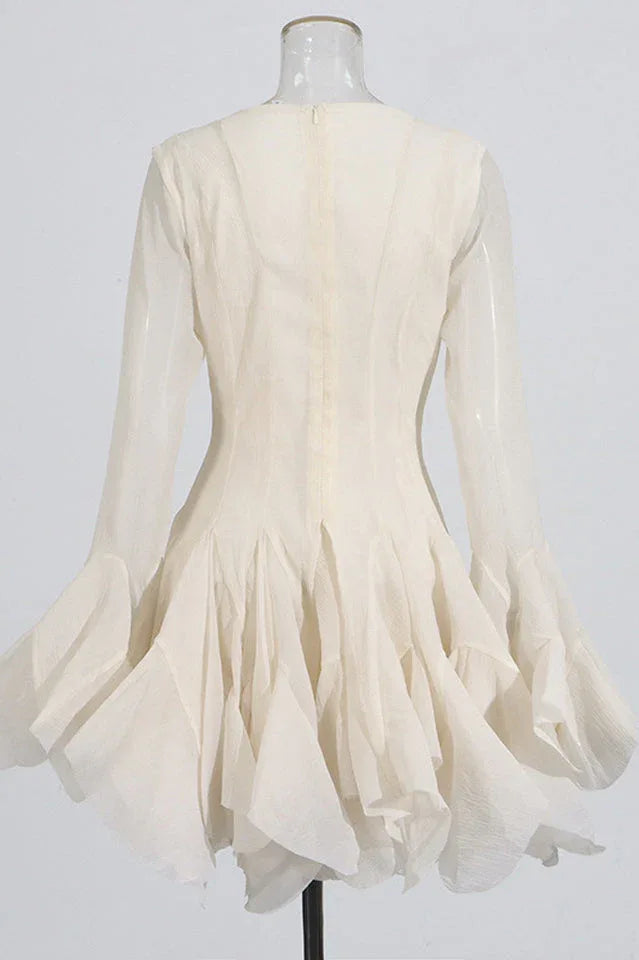Asymmetric Hem Mini Dress - View 11 | WEUXS