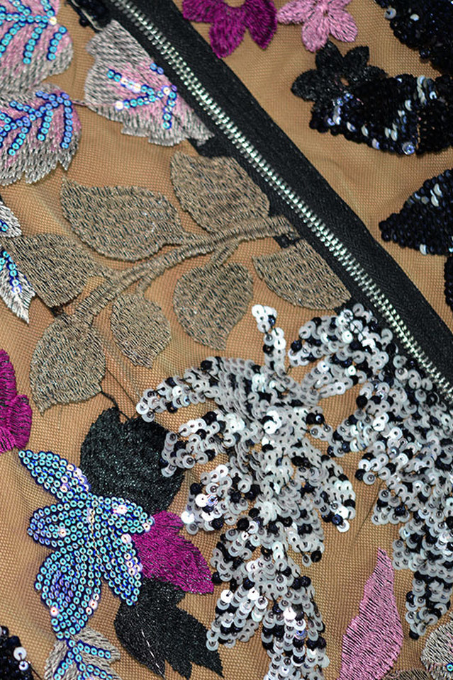 Dahlia Leona Embroidered Strapless Maxi Dress | Dress In Beauty