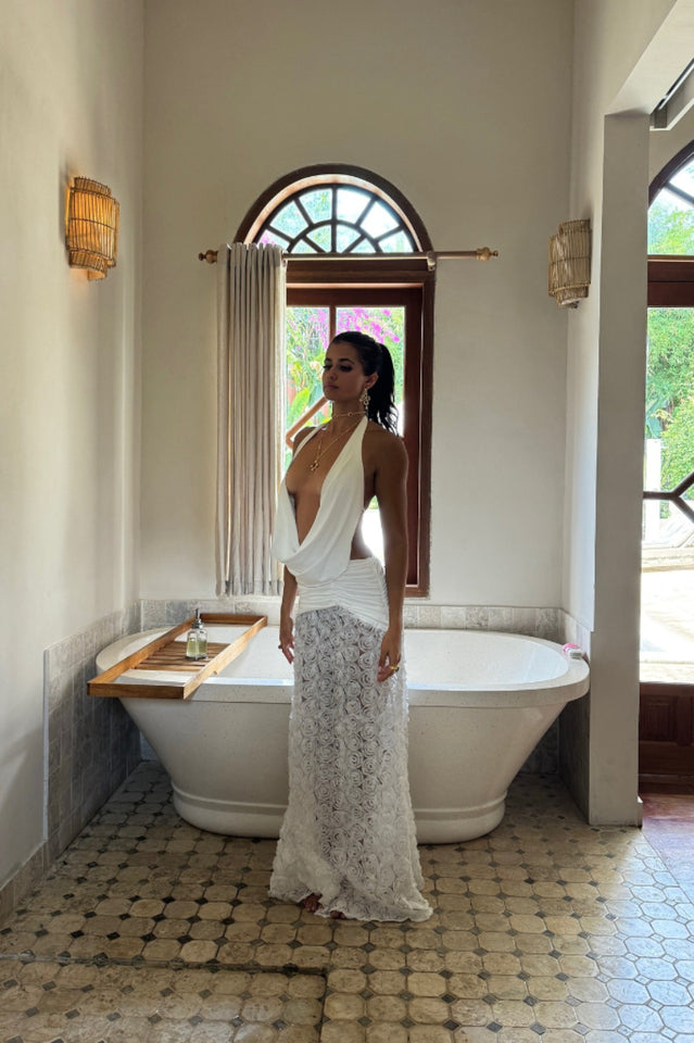 Kita Textured Maxi Dress | Dress In Beauty