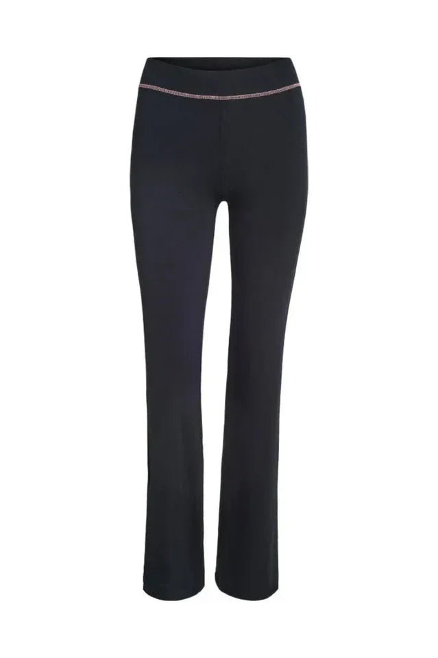Zipper V-Neck Hoodie and Track Pant Set - View 6 | WEUXS