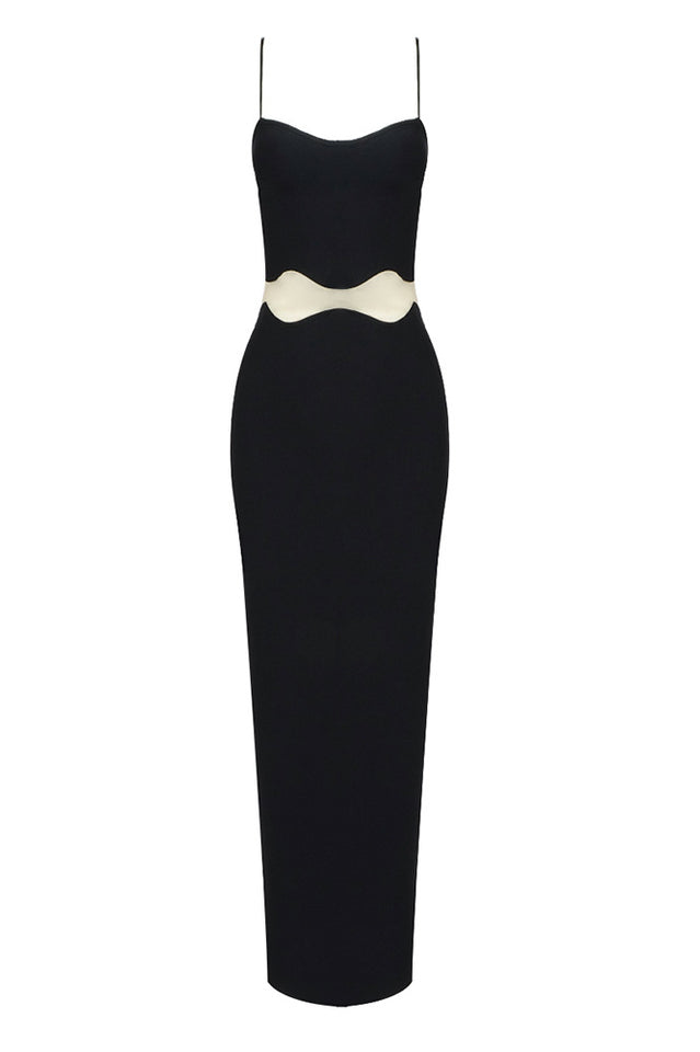 Jennifer Black Bandage Slip Maxi Dress | Dress In Beauty