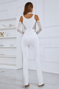 Irisine Long Sleeve Sexy Jumpsuit | Dress In Beauty