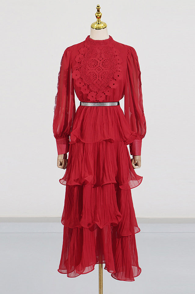 Antheaa Chiffon A-Line Maxi Dress | Dress In Beauty