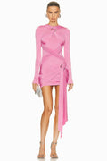 Fran Pink Mini Dress | Dress In Beauty