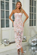 Kamames Strapless Floral Sequined Maxi Dress | Dress In Beauty