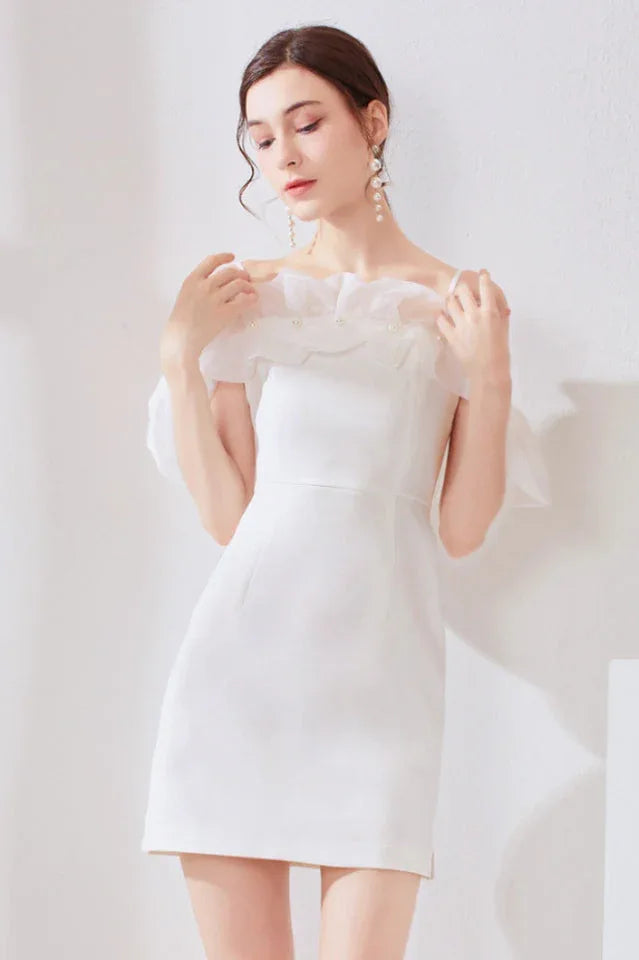 Off Shoulder Mini Dress Secondary image