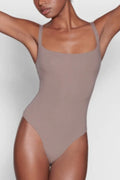 Square Neck Stretch Jersey Bodysuit | Dress In Beauty