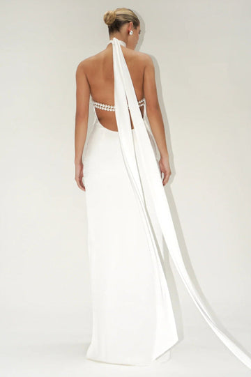 Scarlett Pearl Detailed Maxi Dress | Dress In Beauty