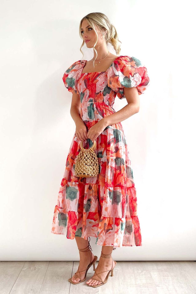 Flossy Midi Dress | Dress In Beauty