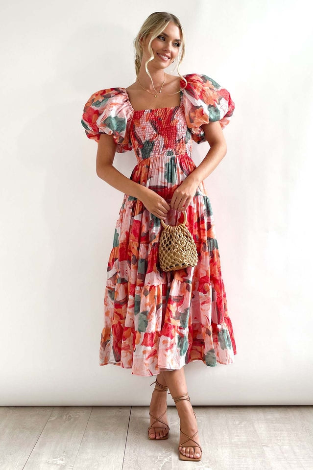 Flossy Midi Dress | Dress In Beauty