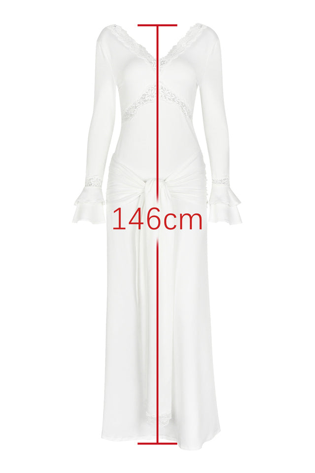 Electra Slinky Lace Maxi Dress | Dress In Beauty