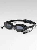 Adult anti-fog swimming goggles with adjustable strap and mirrored lenses - View 12 | WEUXS
