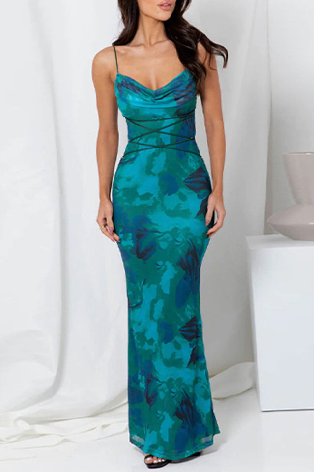 Sweet Spot Mesh Maxi Dress | Dress In Beauty