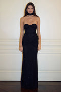 Long Strapless Evening Dress | Dress In Beauty