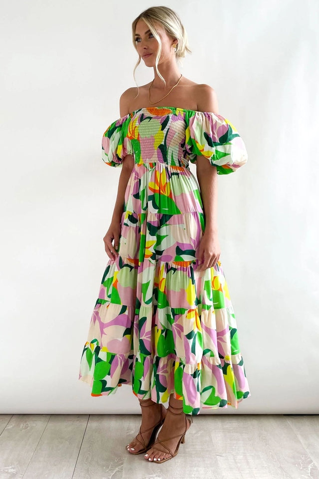 Flossy Midi Dress | Dress In Beauty