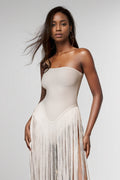 Oakley White Fringe Sexy Dress | Dress In Beauty