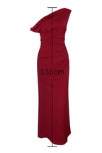 Asymmetrical Maxi Dress - View 7 | WEUXS