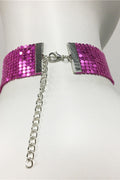 Punk Metal Sequin Necklace | Dress In Beauty