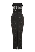 Pearl Sleeveless Bodycon Elegant Dress | Dress In Beauty