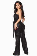 Can't Hide The Shine Sequin Jumpsuit | Dress In Beauty