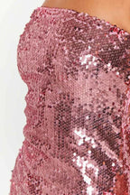 Marienne Sequin Mini Dress - View 6 | WEUXS