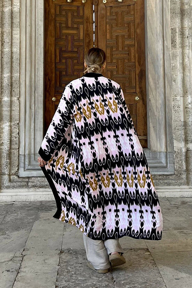 Brigitte One Of A Kind Ikat Maxi Kimono | Dress In Beauty