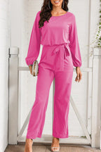 Women's wide leg jumpsuit - View 10 | WEUXS