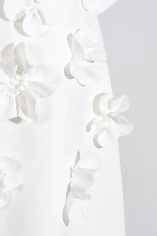 Bracha 3D Floral Maxi Dress - View 9 | WEUXS