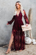 Boho Lace Maxi Dress | Dress In Beauty