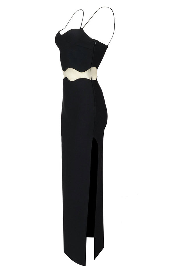 Jennifer Black Bandage Slip Maxi Dress | Dress In Beauty