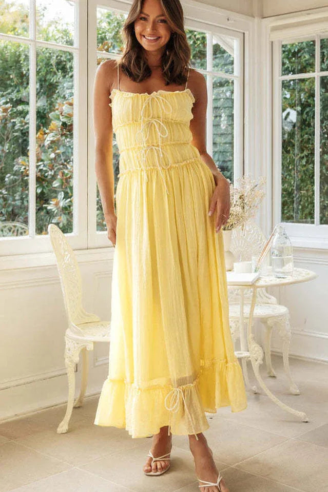 A-line maxi dress - View 12 | WEUXS