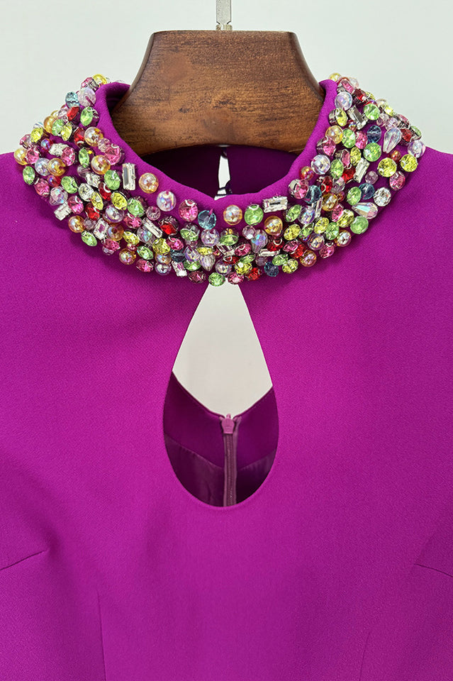 Laksha Cape Sleeve Cutout Maxi Dress | Dress In Beauty