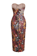 Kamames Strapless Floral Sequined Maxi Dress | Dress In Beauty