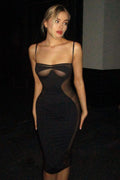 Scarlette Black Mesh Dress | Dress In Beauty