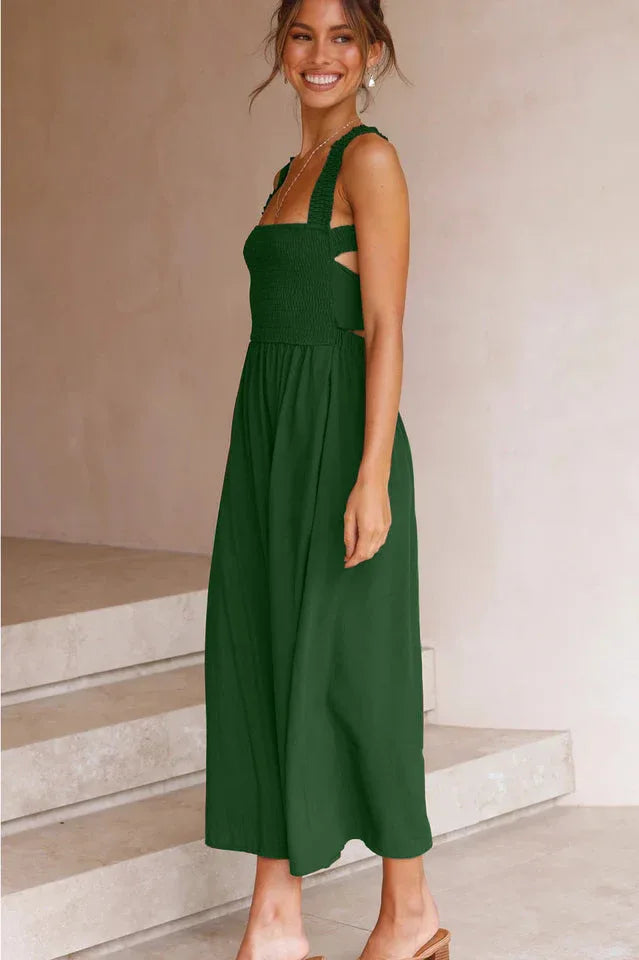 Silvia Backless Summer Dress - WEUXS