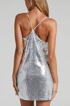 Sequin Mini Dress - View 11 | WEUXS