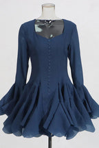 Asymmetric Hem Mini Dress - View 14 | WEUXS