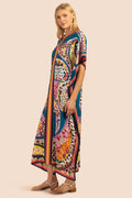 Oversize V-Neck Kaftan | Dress In Beauty