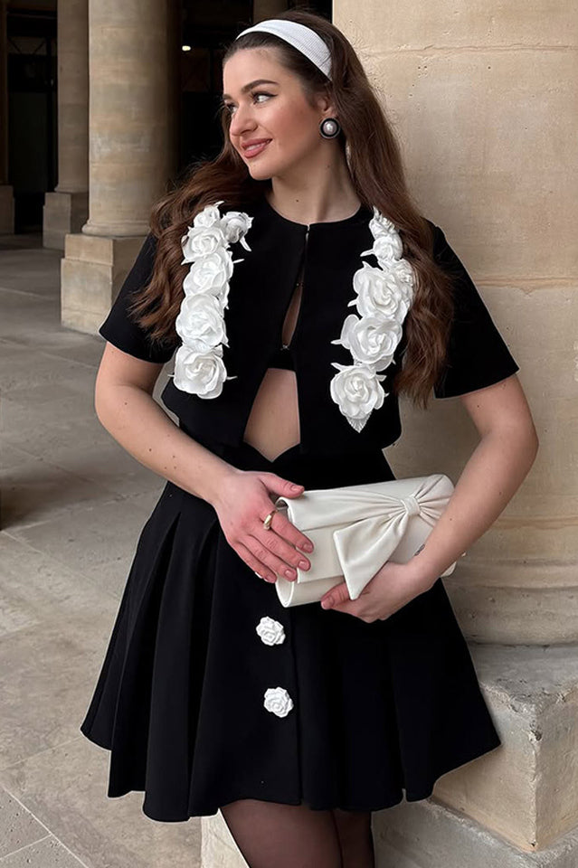 Selena Rose Embellished Set | Dress In Beauty