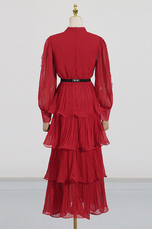 Antheaa Chiffon A-Line Maxi Dress | Dress In Beauty