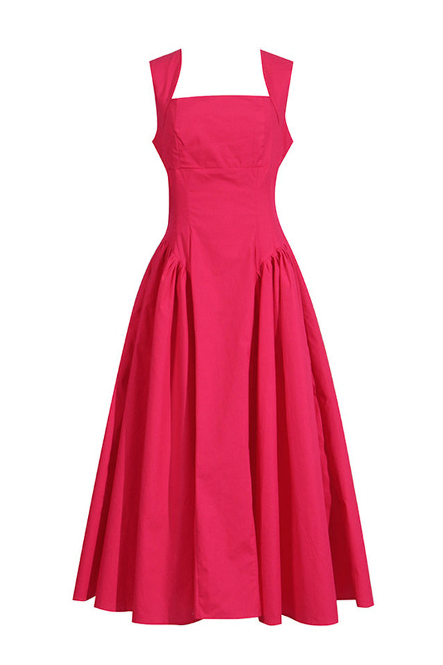 Anna Square Neck Midi Dress | Dress In Beauty