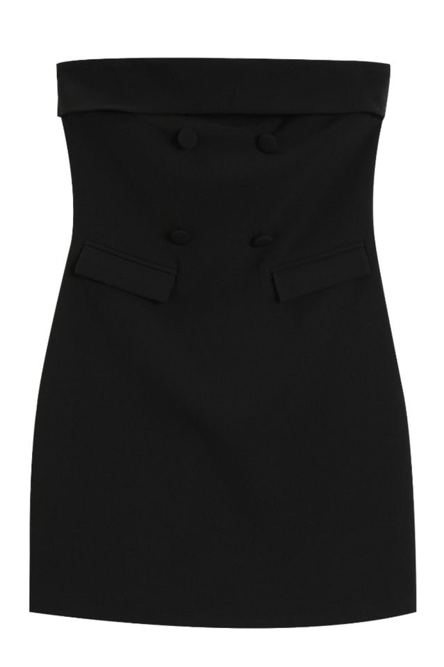 Abbie Strapless Suiting Mini Dress | Dress In Beauty