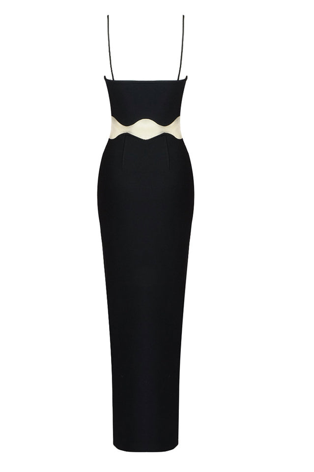 Jennifer Black Bandage Slip Maxi Dress | Dress In Beauty